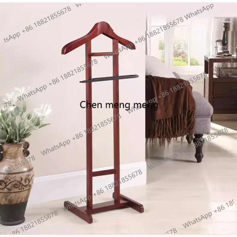 

Coat rack Solid wood corner, floor-to-ceiling bedroom simple hanger