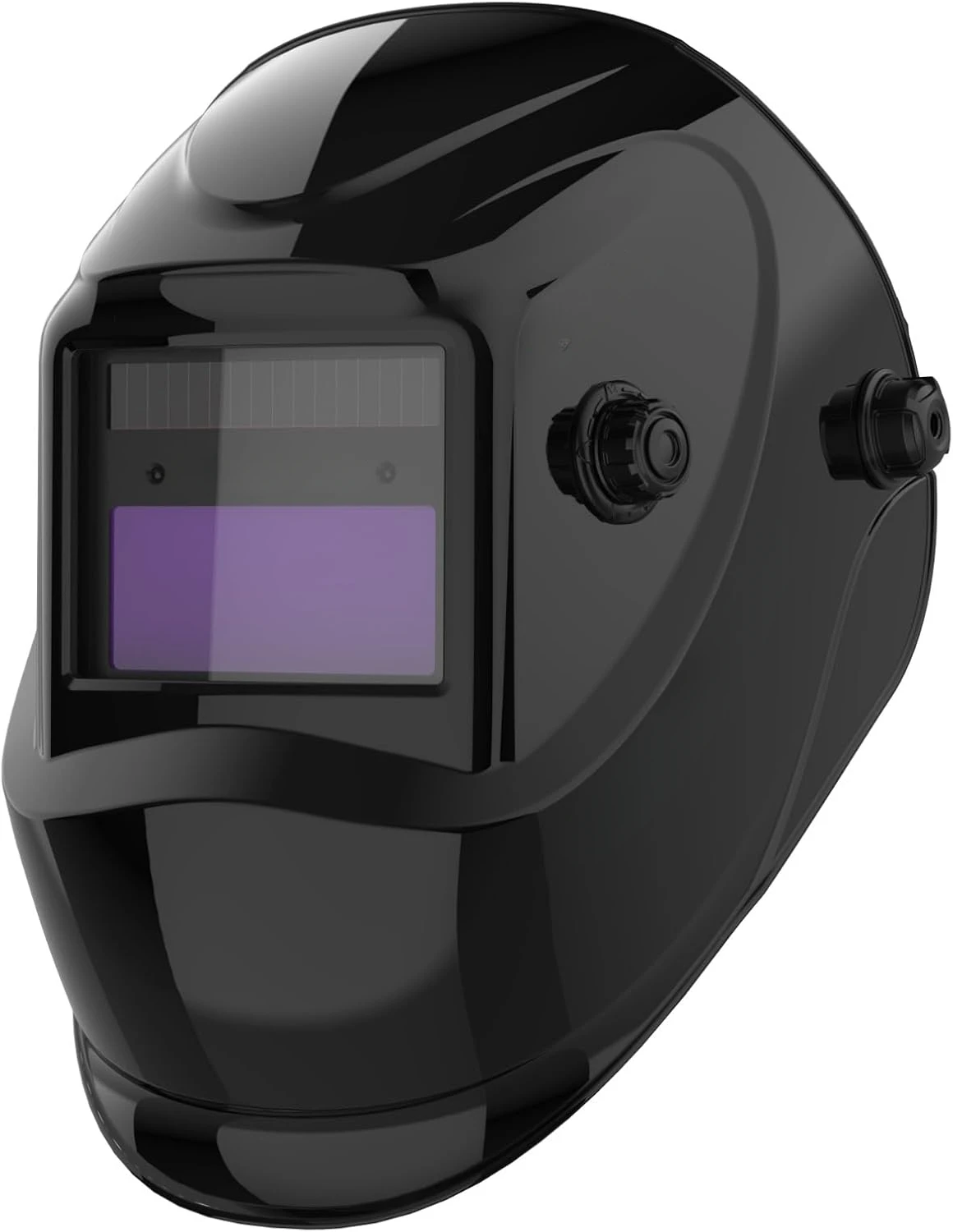 True Color Solar Powered Auto Darkening Welding Helmet, Wide Shade 4/9-13 for TIG MIG ARC Weld Hood Helmet