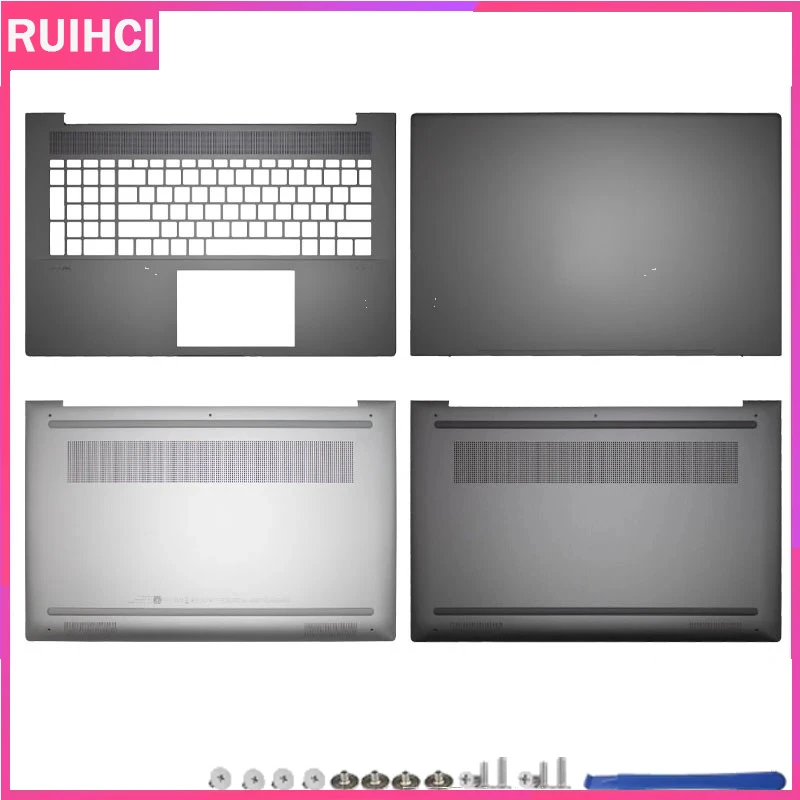 

For HP Envy 17-CW 17T-CW 17T-CR TPN-C176 Laptop LCD Back Cover Palmrest Upper Case Bottom Base Shell Grey Silver