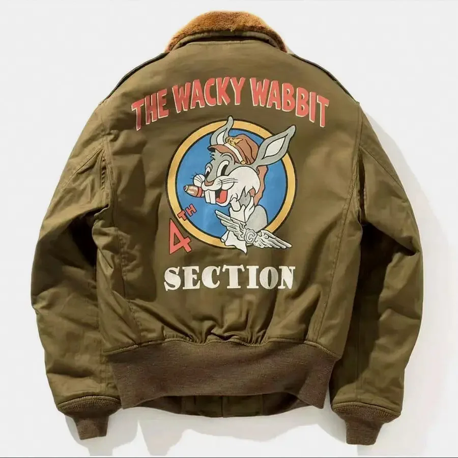 

TOYS McCOY American Early TYPE B-10 Куртка с натуральным флисовым воротником