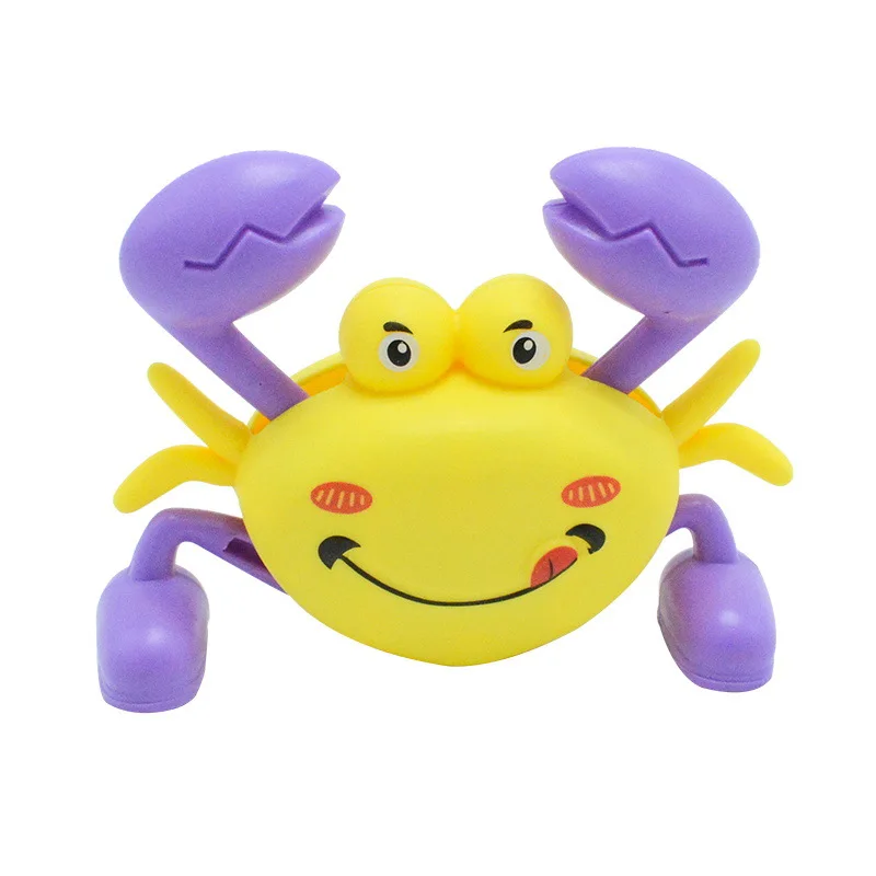 New Clockwork Toys Children\'s Cartoon Winding Creative Clockwork Crab Simulation Puzzle Small Animal Baby Gift