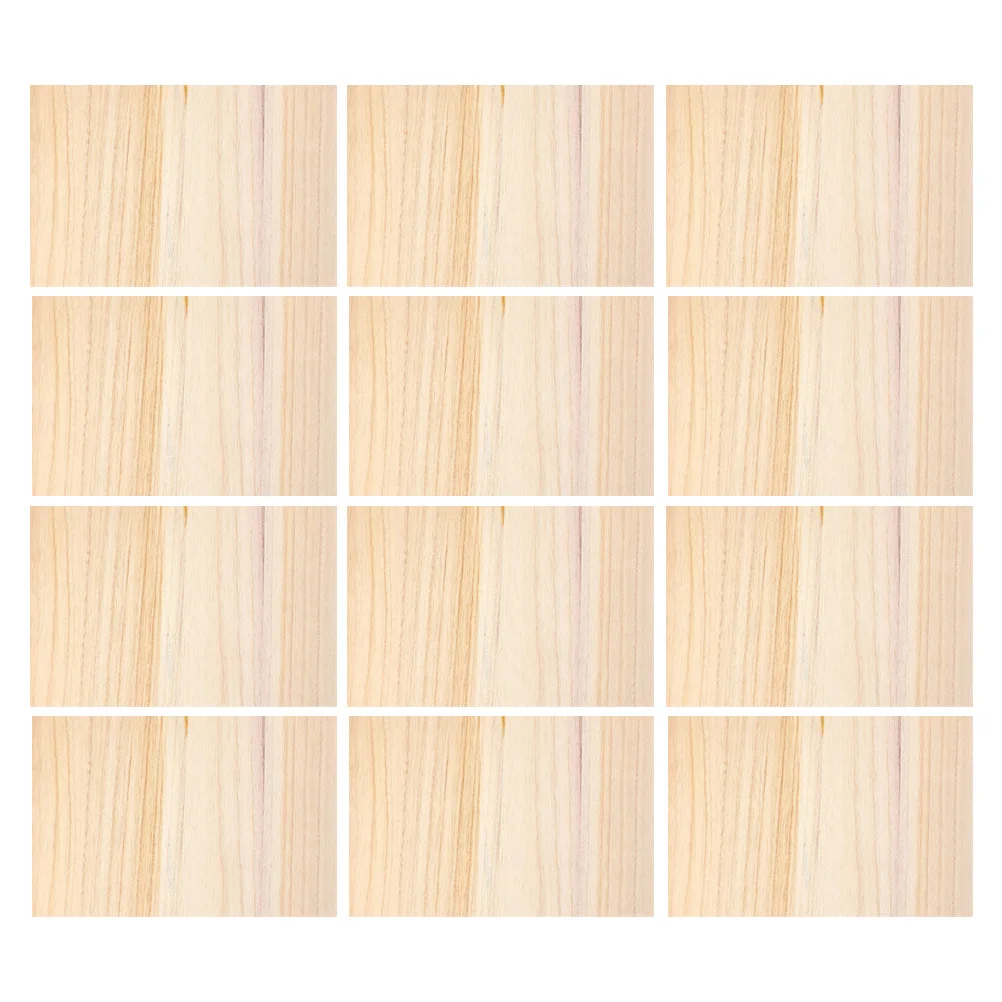 

12 Pcs 0 3cm Thick Breaking Boards for Karate Taekwondo Training Portable Wood Martial Supply Practice Home Gym Use
