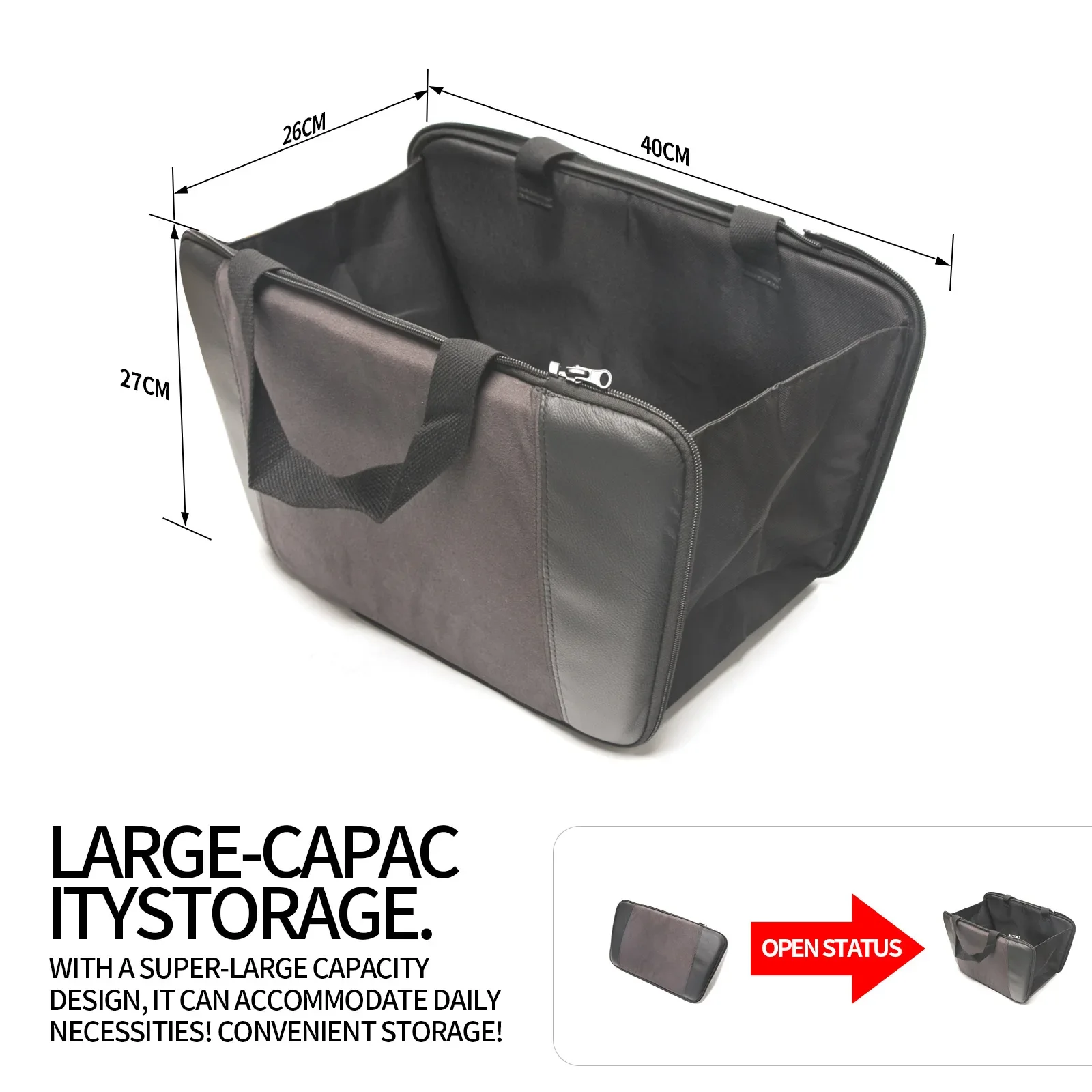 For Toyota Land Cruiser FJ 2026 Multifunctional Lumbar Support 2 in 1 Waist Cushion Storage Box Seat Pillow Modified Accessories detail image 2