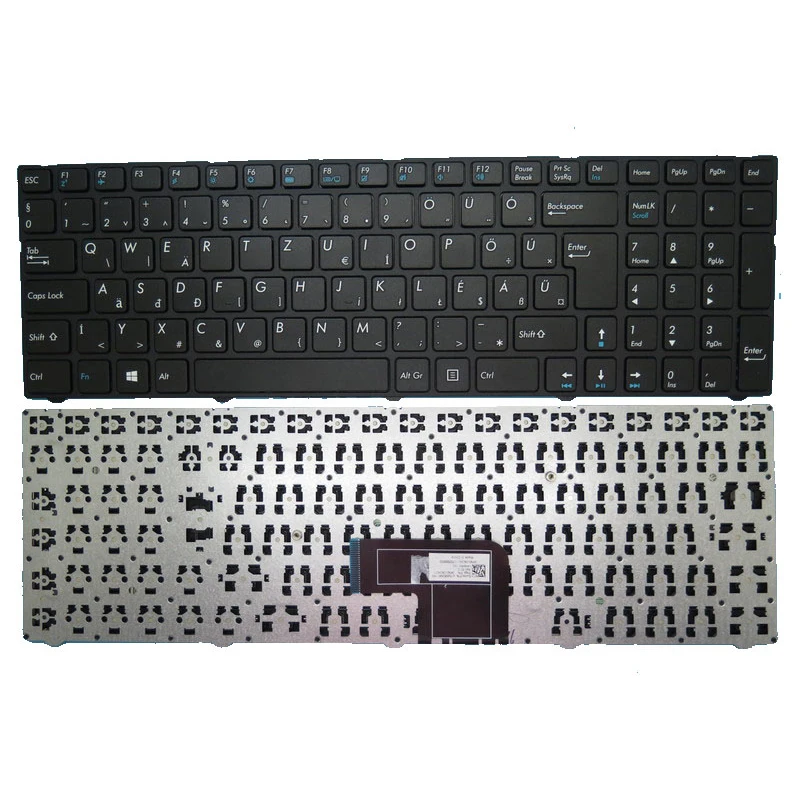 

Laptop BE/HU/NE/SK/SL Keyboard For MEDION AKOYA E6430 MD60300 MD99930 MD61000 MSN40061730 Black With Frame