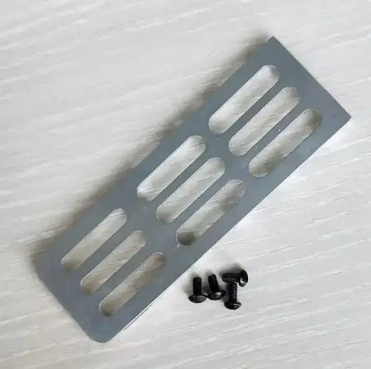 450 PRO CNC Metal Battery Bottom Plate For  TREX 450PRO DFC Trex KDS ALZ 450 PRO V2 Rc Helicopter heli