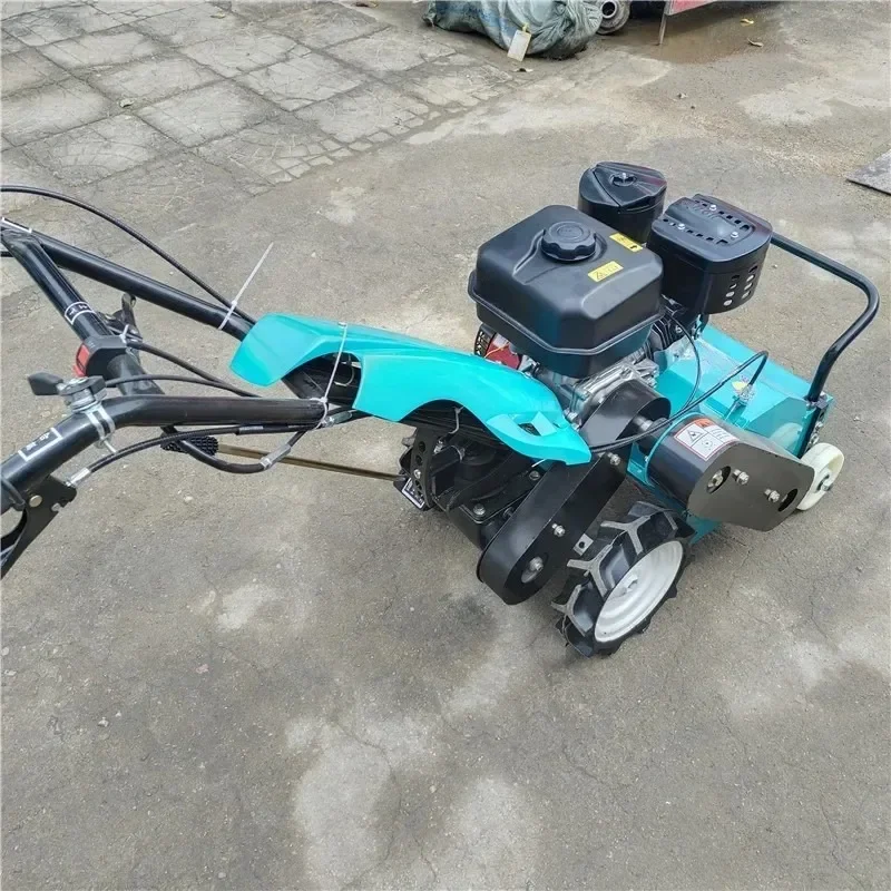 Diesel Push Lawn Mower, High Horsepower Upgraded Grass Mulcher for Weed Clearing and Soil Returning