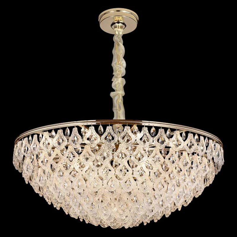 Huisdecoratie Hanglampen, Luxe Kristallen Woonkamer Kroonluchter, Eetkamer Hanglamp, Plafondlamp, Binnenverlichting