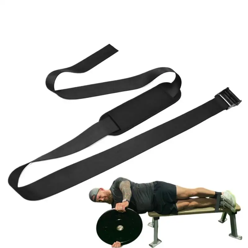 

Hamstring Stretch Strap Adjustable Leg Bands Resistance Bands Cable Machine Attachment Workout Equipment For Men Women Strength