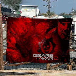 G-Gears Of-War Banner Art Printing Japanese Wall Flag Anime Wall Hanging Home Decor