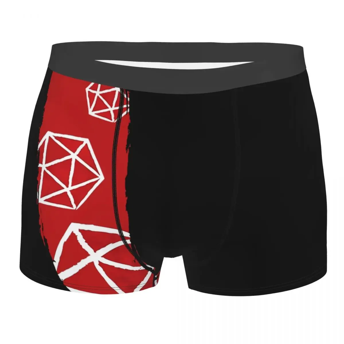 Dragon Breath D20 Man's Boxer Briefs DnD Game Highly Breathable Underwear Top Quality Print Shorts Birthday Gifts