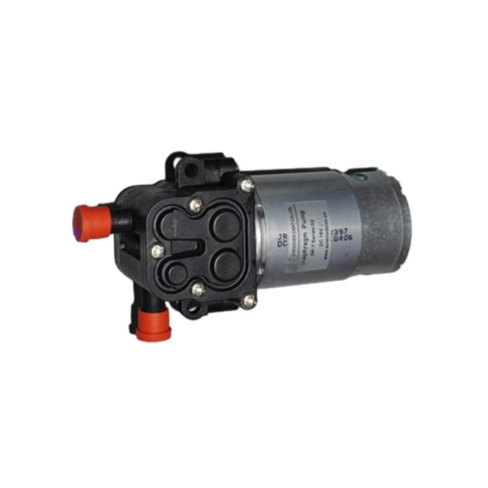 555 Двигатель 18 В Мембранный насос высокого давления 8 бар Давление 150 мл/мин 12-24 В Мембранный насос Водяной пистолет Самовсасывающий насос