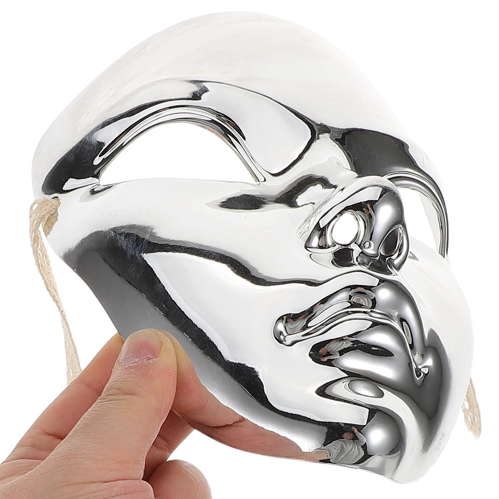 

Elegant Vintage Masquerade Mask for Women Resin Abs Durable Costume Facial Prop Technology- Mask Fancy Party