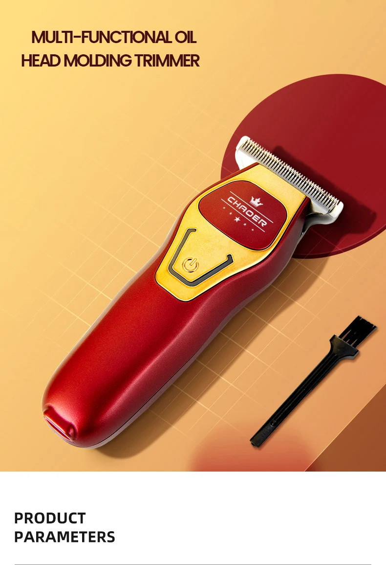 Professioneller Haarschneider für Friseursalon, Männerrasierer, elektrischer Bartschneider, T-Klinge, 0 mm, kabelloser Haarschneider, Haarschnitt-Maschine – Detail 1