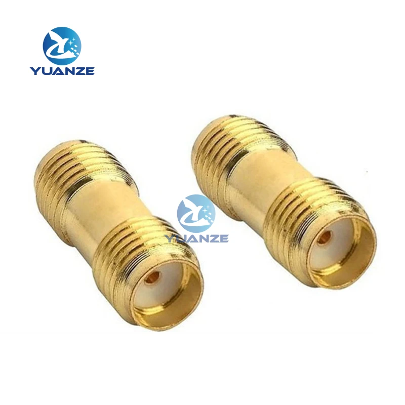 1PC SMA Female Switch SMA-KK Jack RF Coax Adapter Coupler Straight Goldplated Connector 50 Ohm Wholesale Price