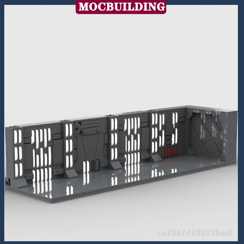 Space Wars Modular Corridor System Building Model Building Block Assembly MOC Movie Collection Toy Gift DIY