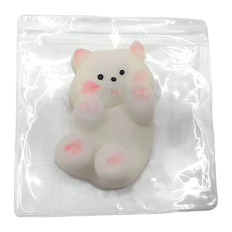 Jouet amusant de dessin animé de drapeau irrigation de chien, jouets de compression de pincement de chiot, adulte, enfants, mentaires oriel, cathartique, souligné, Charleroi Eve, cadeau d'anniversaire, mignon