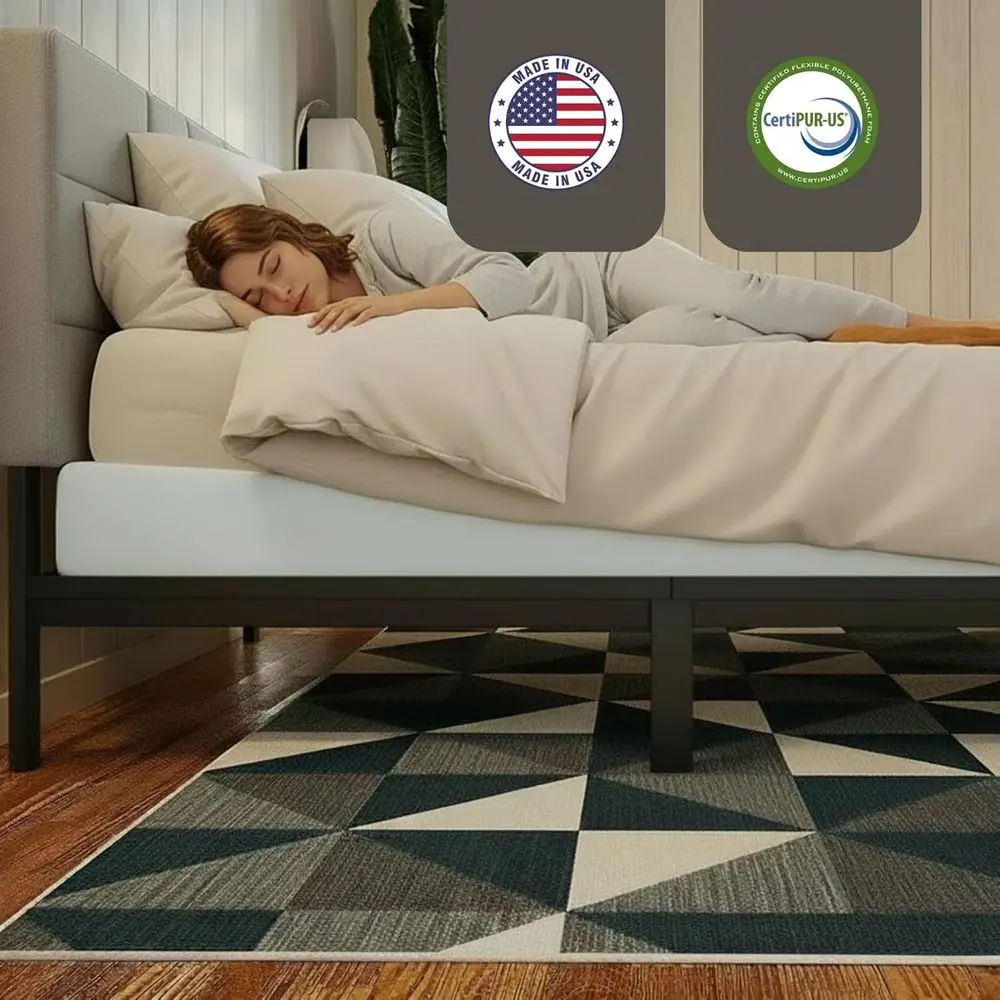 6 Inch King Size Adjustable Bed Wedge Support Pillow for Elevated Comfortable Sleep Posture