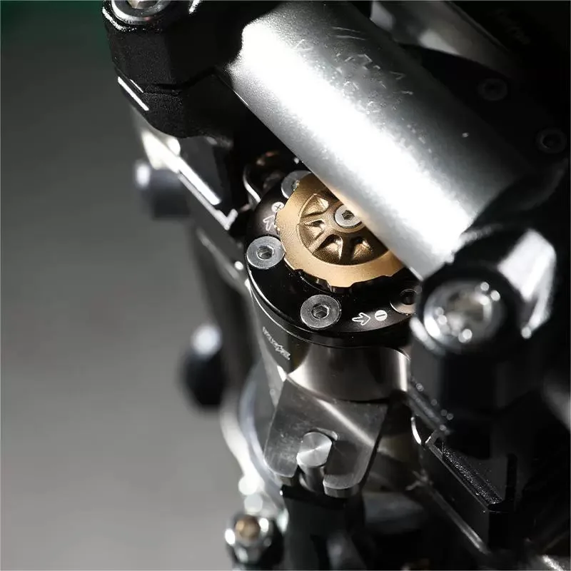 For Sur-Ron Surron Ultra Bee X Steering Damper Bracket Mounting Kit Stabilizer Steering Adjustable Reversed Safety Accessories