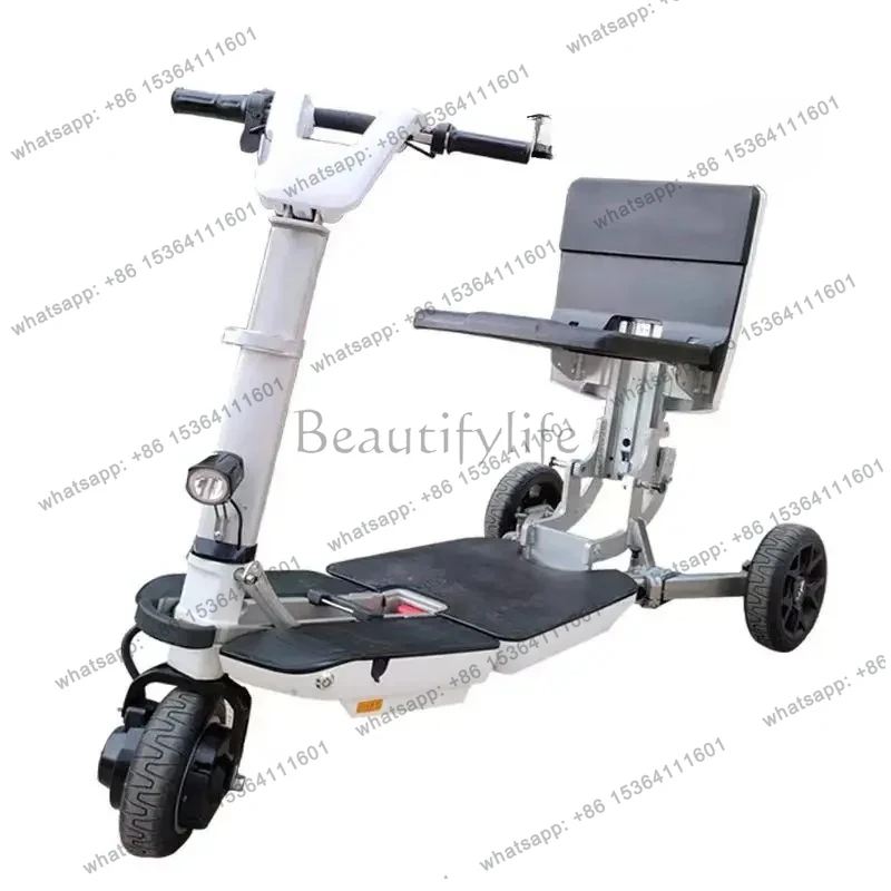 Scooter  bagagli  auto elettriche pieghevoli con telecomando da viaggio  auto a batteria  anziani