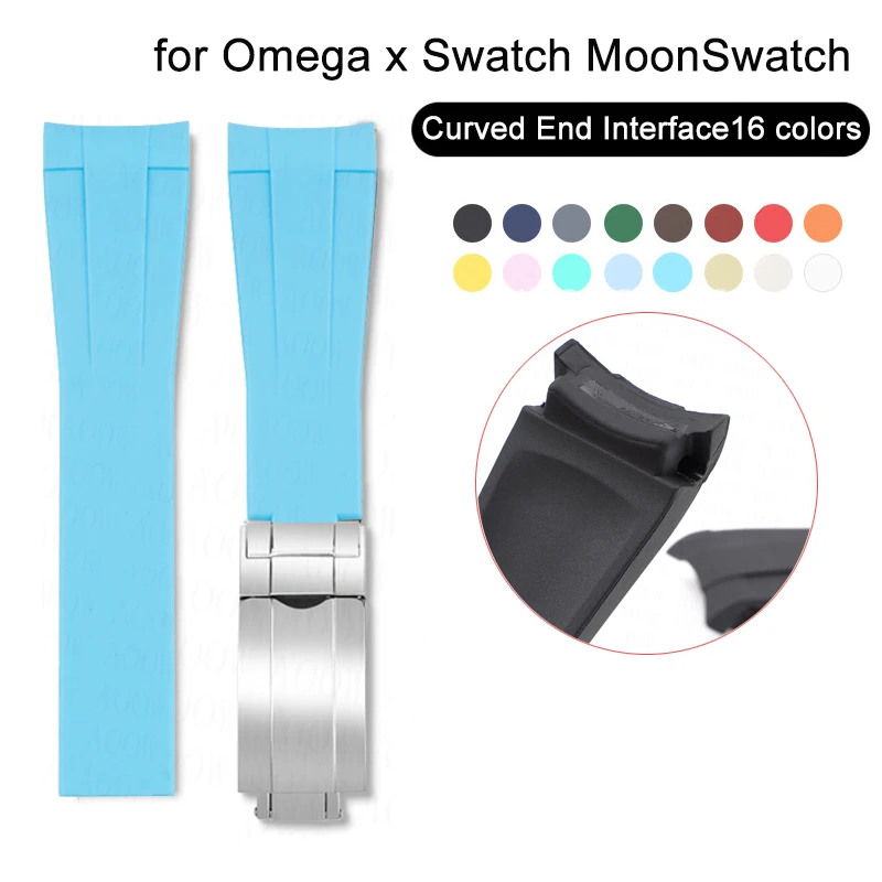 Curved Rubber Watch… - image