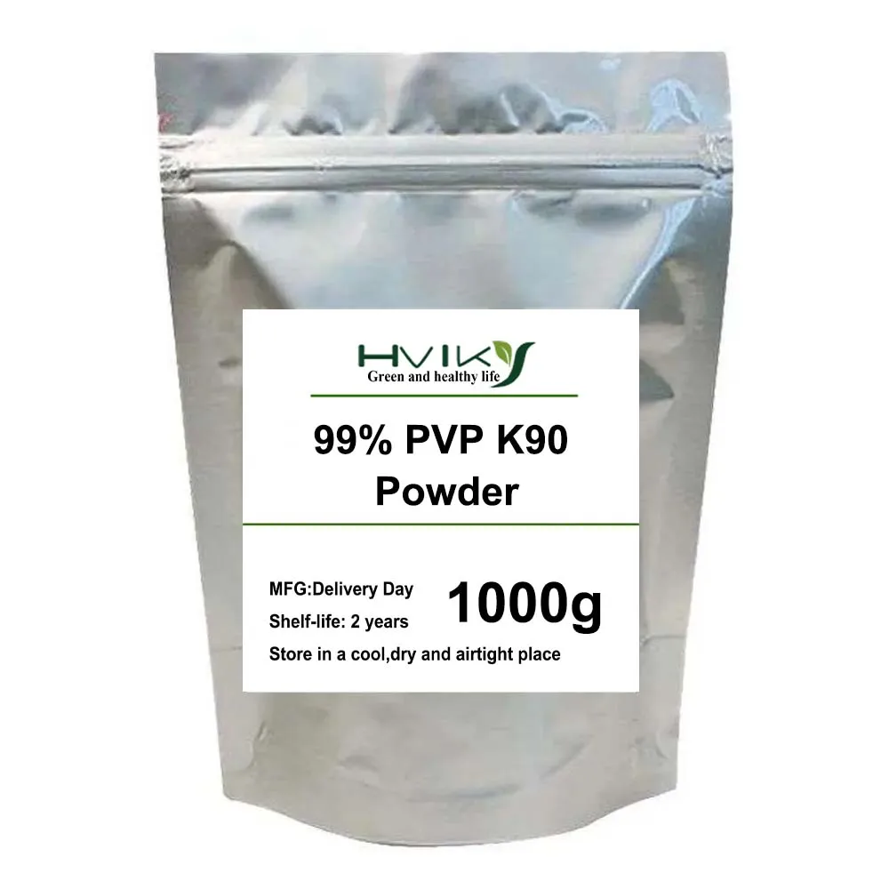 

Hot Sell PURE 99% PVP K90 Powder cosmetic raw materials