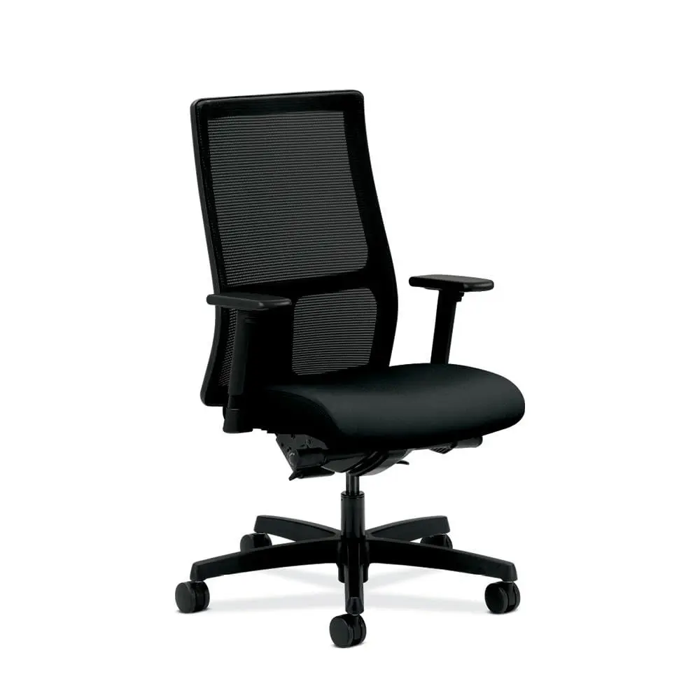 

Ignition 2.0 MidBack Black Mesh Computer Chair for Office Desk, Black Fabric I2M2AMNC10TK