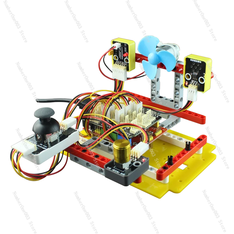 Arduino Development Board Learning Scratch Programming Mixly Maker Smart Car Kit