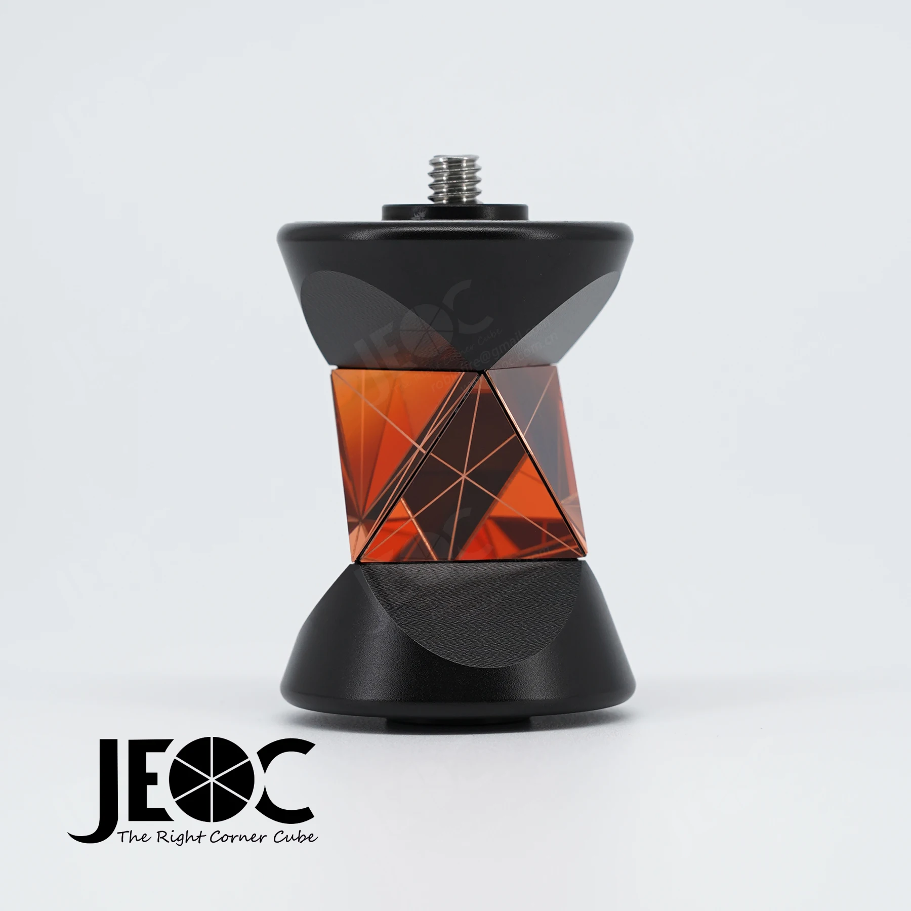 Imagem -03 - Jeoc Grz101s Novo Mini Prisma de 360 Graus para Estação Total Leica Atr Mini Prisma Topografia Topografia Acessórios para Equipamentos