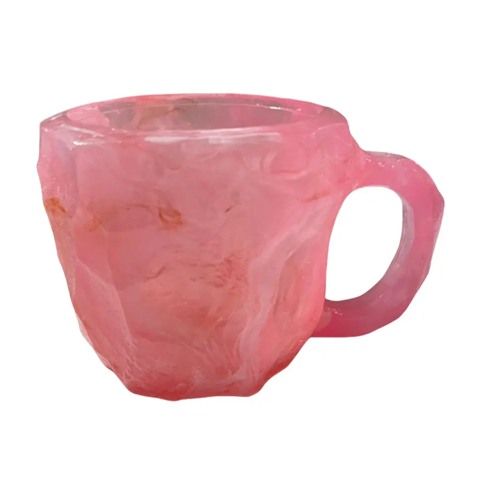 

Imitation Mineral Crystal Coffee Mugs Elegant Imitation Mineral Cup Exquisite Imitation Mineral Crystal Mug for Milk Coffee Tea