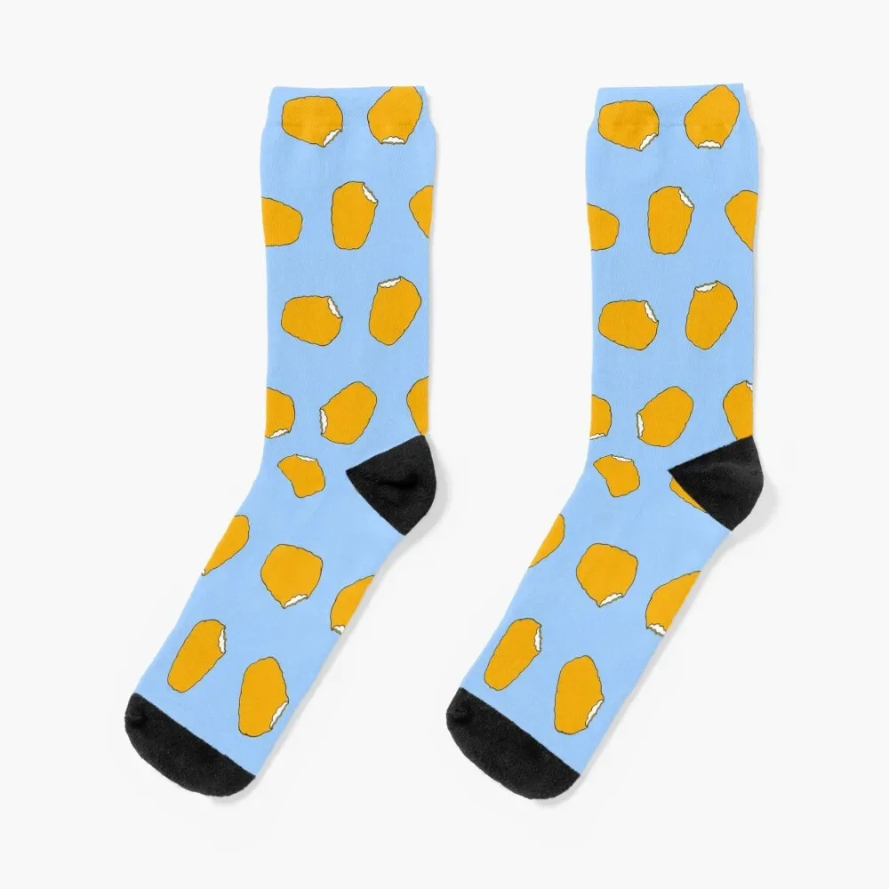 Chicken Nuggets Pattern Socks Stockings man cool Mens Socks Women's