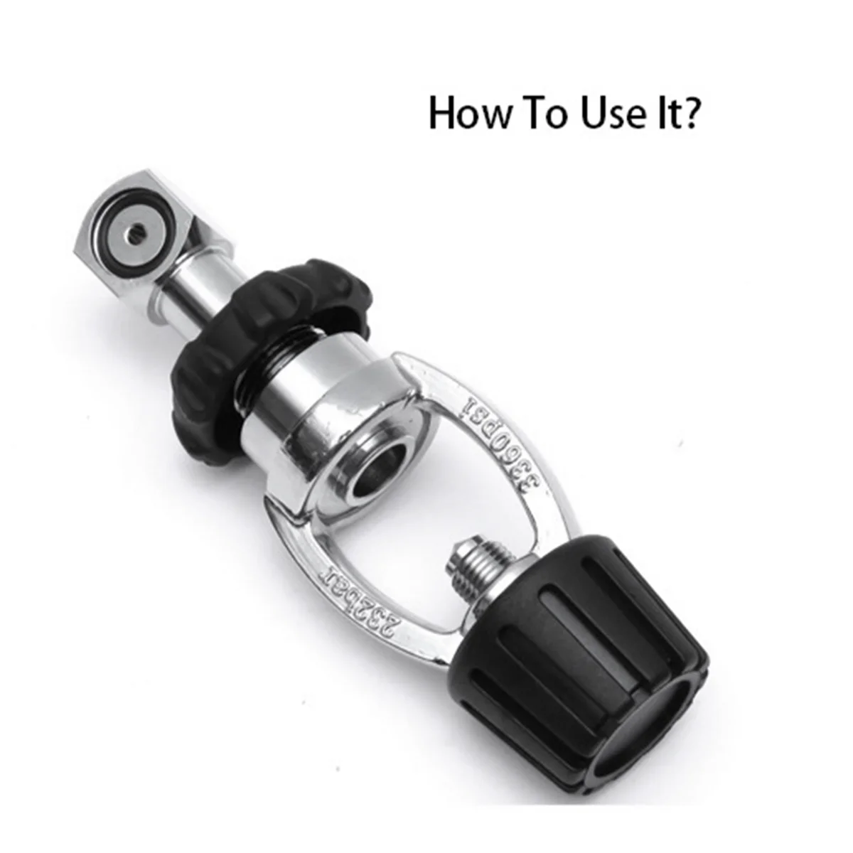 タンク充填アダプターバルブ、スキューバダイビングシリンダー、bcd dinからヨーク充填アダプター、300bar dinから標準ヨークリッチ