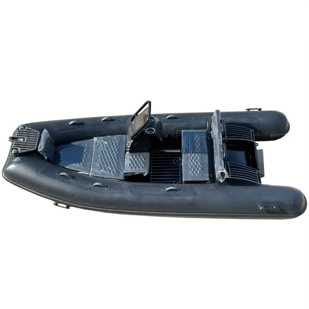 Kleines Beiboot, 11 Fuß, tiefer V-Rumpf, Hypalon/PVC, Speed Sport, starres Schlauchboot mit Aluminiumrippe