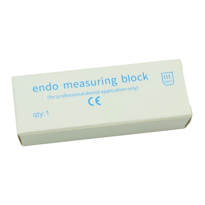 1pcs Dental Endo Measuring Ruler Plastic Endodontic Block Files Cleaning Holder Dental Measuring Block dental Tools