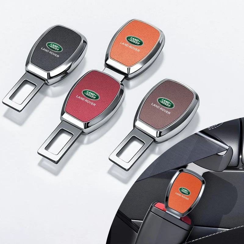 مقعد السيارة حزام كليب موسع شارة معدنية قفل مشبك لاند روفر ديفندر فريلاندر 1 2 ديسكفري 1 2 3 إيفوك رينج SV حلقي #1