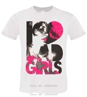 T-shirt Uomo Happiness T Shirt Divertente I Love Bad Girls David Guetta Dj  Design Style New Fashion Short Sleeve Tshirt Men Tee