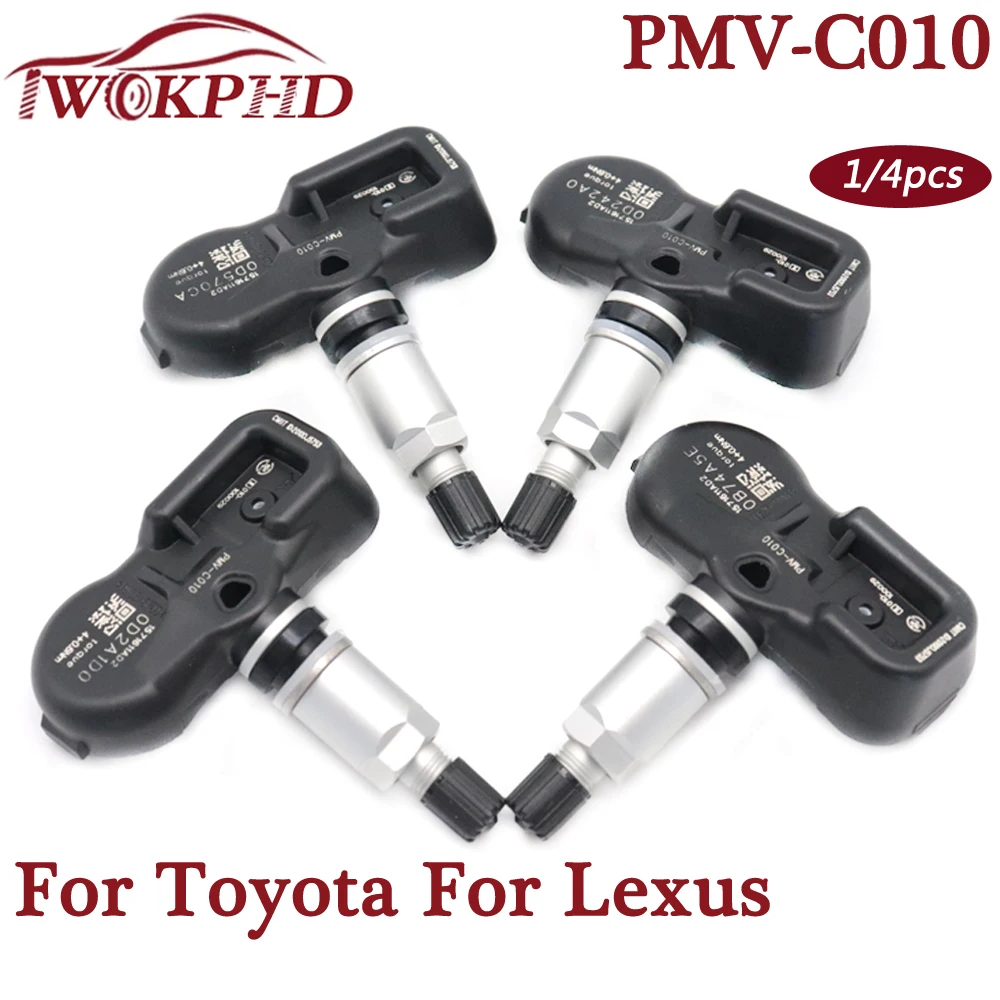 42607-06020 PMV-C010 42607-30100 315Mhz TPMS Tire Pressure Monitor Sensor For Toyota C-HR Corolla Pacific Camry V70 Lexus ES200