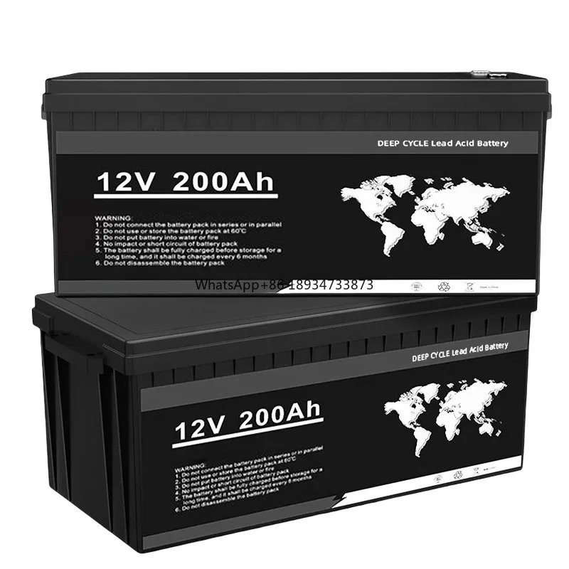 

Famlinkpower Storage Lead Acid Battery China Solar Home Manufacturer 12v 200ah CE AGM High Tech Toys Storage at Room Temperature