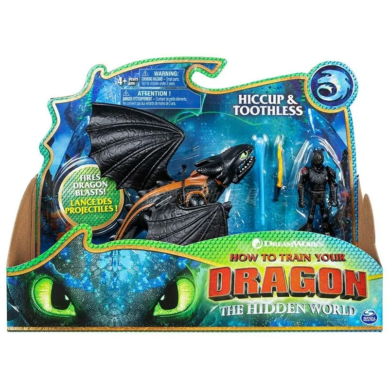 Toothless Light Fury Original Action Figure Disney Cartoon How To Train Your Dragon Genuine Anime Figure Christmas Gifts For Kid