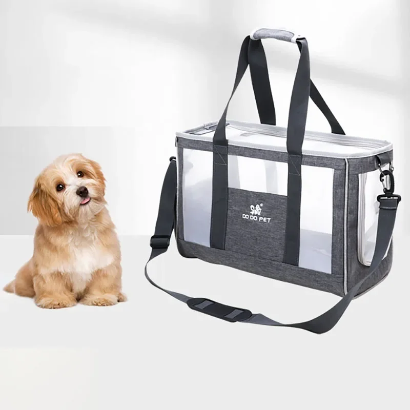 

Cat Bags Portable Dog Carrier Bag Mesh Breathable Carrier Bags for Small Dogs Foldable Cats Handbag Travel Pet Bag Transport Bag