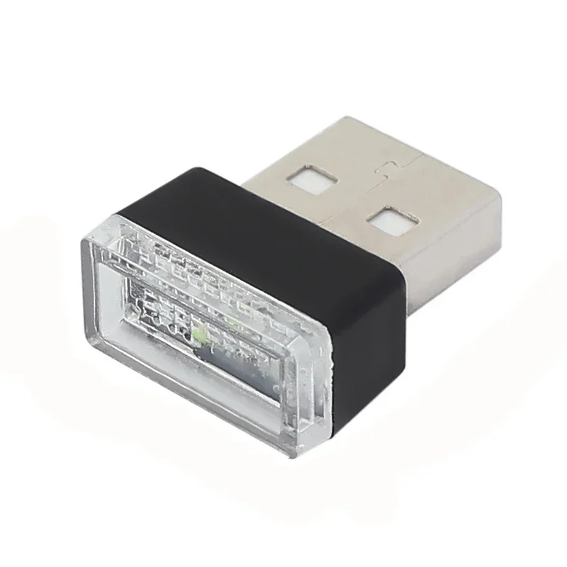 Mini USB LED lumières de voiture intérieur de voiture lumière ambiante éclairage de secours voiture couleur lumière décorative atmosphère USB lampe accessoires