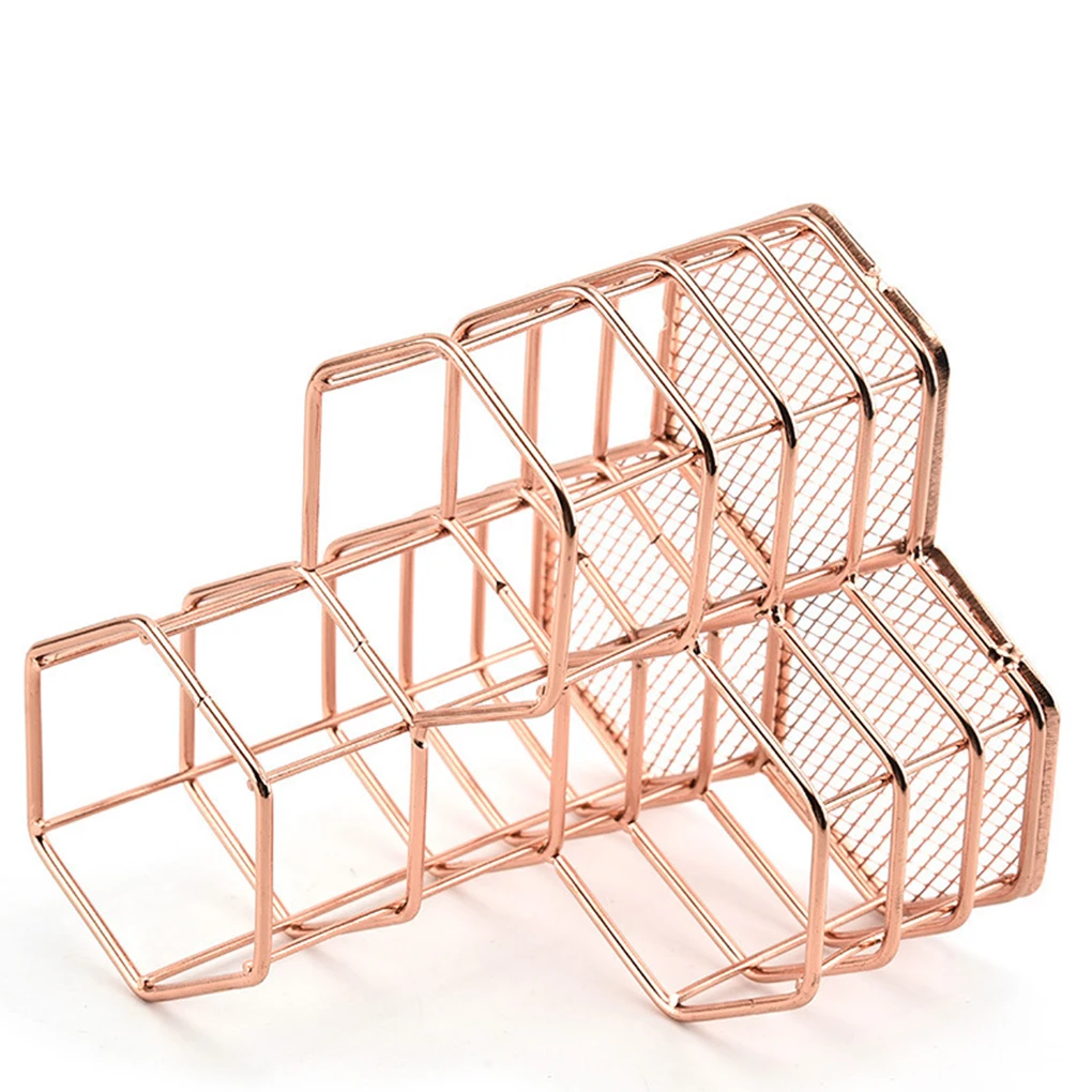 Maquiagem elegante Pincéis Storage Container, Easy Access, Papelaria para Office e Home