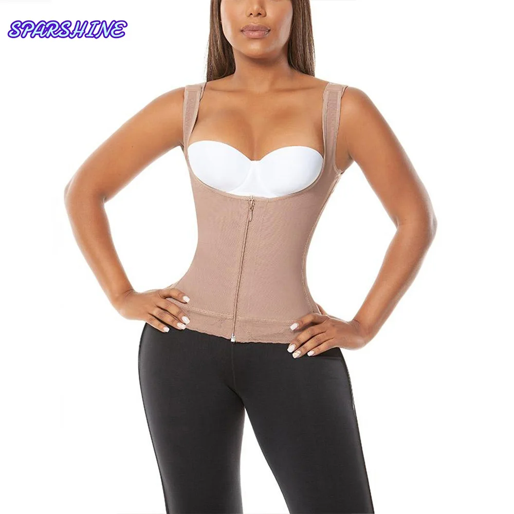 

Fajas Waist Trainer Open Chest Sleeveless Waistband Slimming body Abdominal tightening Shapewear Flat Belly Body Shaper