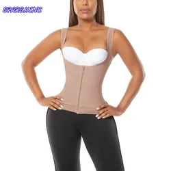 Fajas Waist Trainer Open Chest Sleeveless Waistband Slimming body Abdominal tightening Shapewear Flat Belly Body Shaper