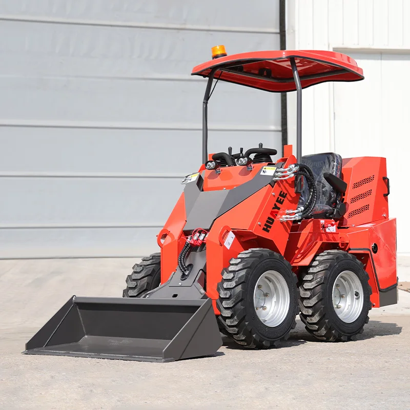 Mini Wheel Slip Loader Factory Deal Fast Delivery Customized Epa Engine Backhoe Loader High Quality Factory Price Mini Loader