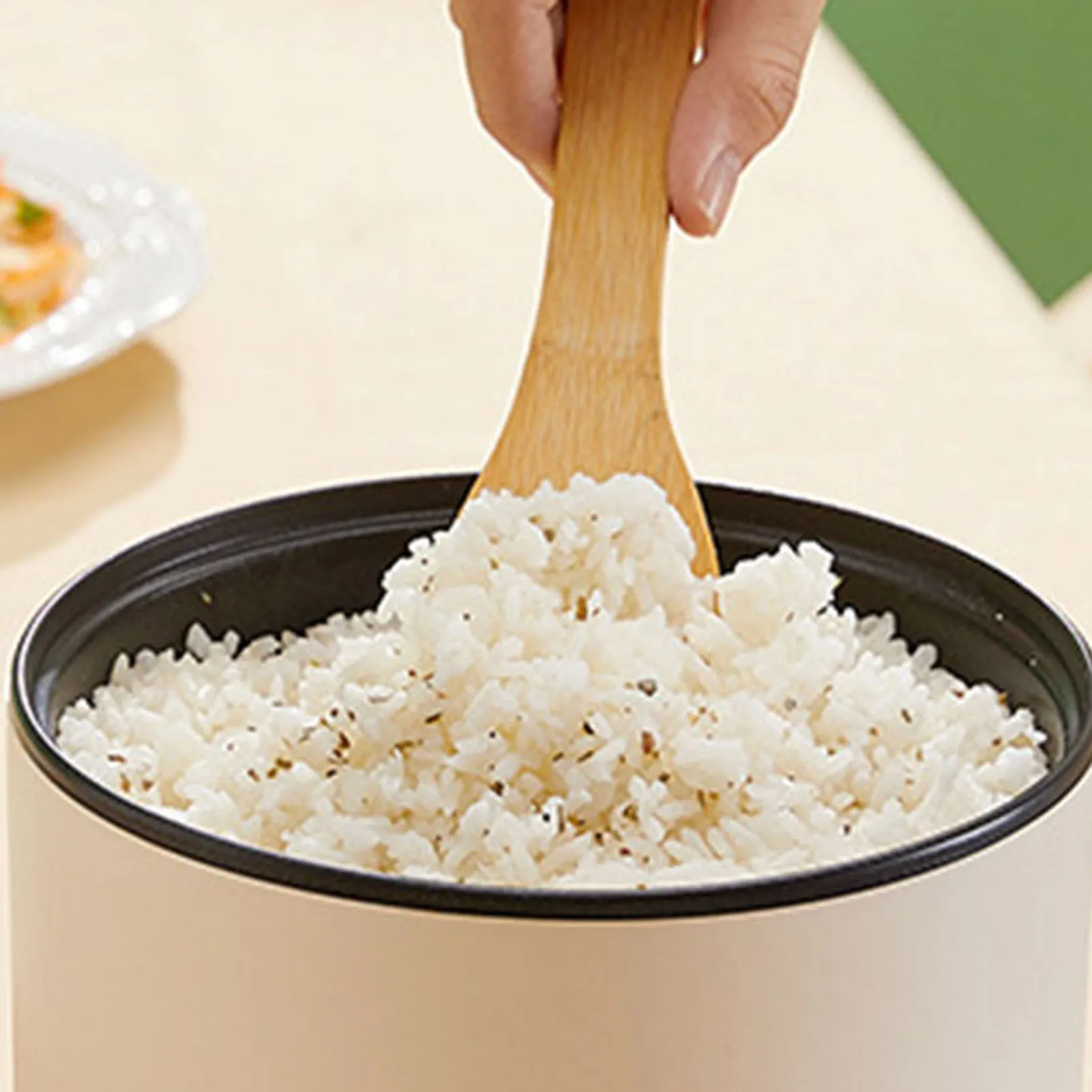 Электрическая горячая кастрюля 1,8 л, мини-многофункциональная электрическая плита для лапши с ручкой для дома, общежития, офиса, двухслойная, зеленая