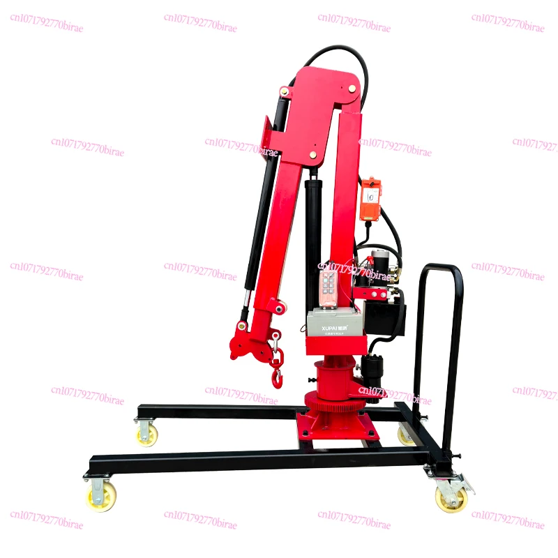 

Small Truck-mounted with A Load of 1-2 Tons Small Hydraulic Boom All-electric Truck Electric Crane