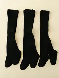 3pairs Toddler Girls Solid Tights
