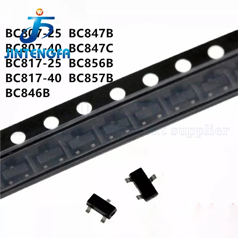 3000PCS BC807-16 BC807-25 BC807-40 BC817-16 BC817-25 -40 5A 5B 5C 6A 6B 6C SOT23 NPN PNP 45V 500mA Transistoren SMD BC807 BC817 – Detail 7