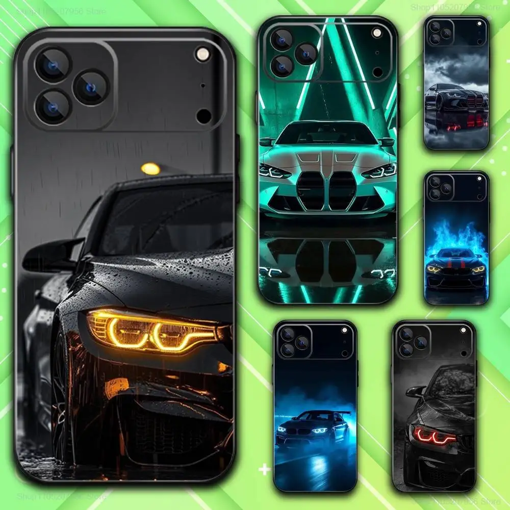

Blue Car Black for B-Bmwes-S Phone Case For iPhone 13,16,11,14,17,12,15,Plus,E,Air,Pro,Max,Mini Protective Black Cover