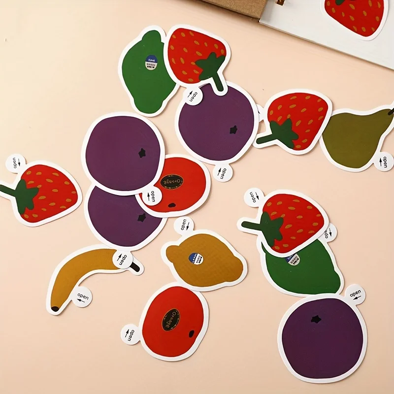 Fruit Sticker Self-…